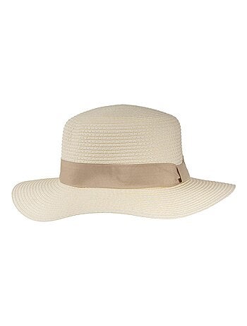 Sombrero Beige, diadema ajustable mujer Isotoner