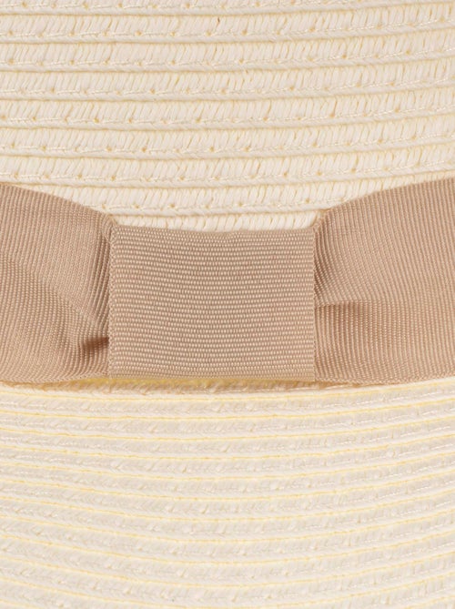 Sombrero Beige, diadema ajustable mujer Isotoner - Kiabi