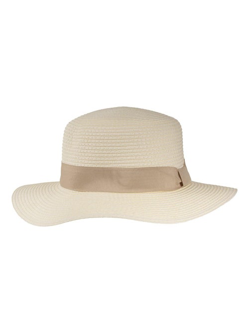 Sombrero Beige, diadema ajustable mujer Isotoner - Kiabi