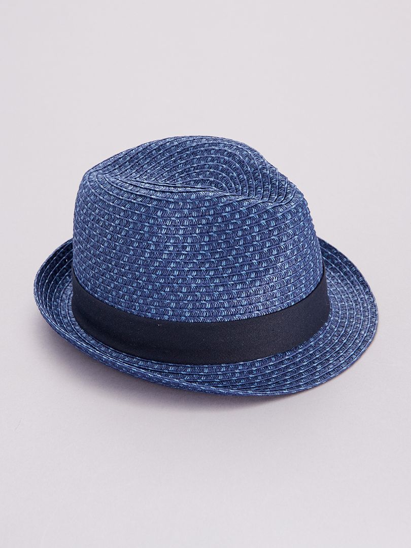 Sombrero borsalino azul - Kiabi