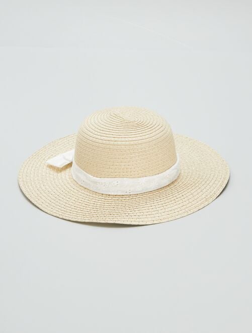 Sombrero capelina con brillos - Kiabi