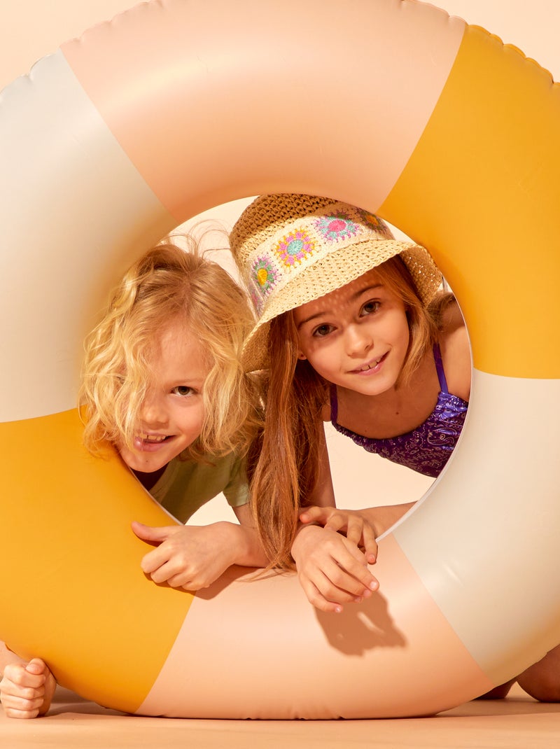 Sombrero con macramé BEIGE - Kiabi