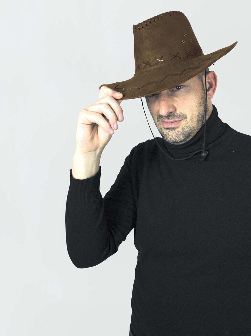 Sombrero de 'cowboy' MARRON - Kiabi