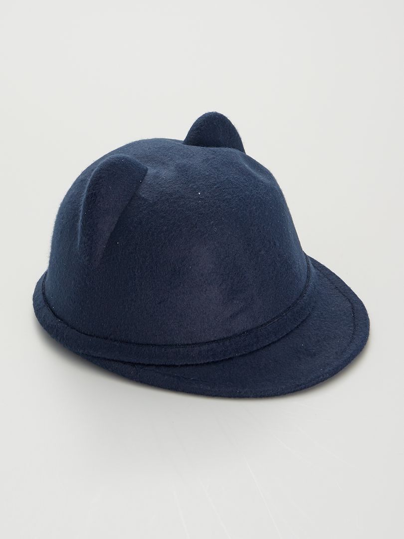 Sombrero de fieltro AZUL - Kiabi