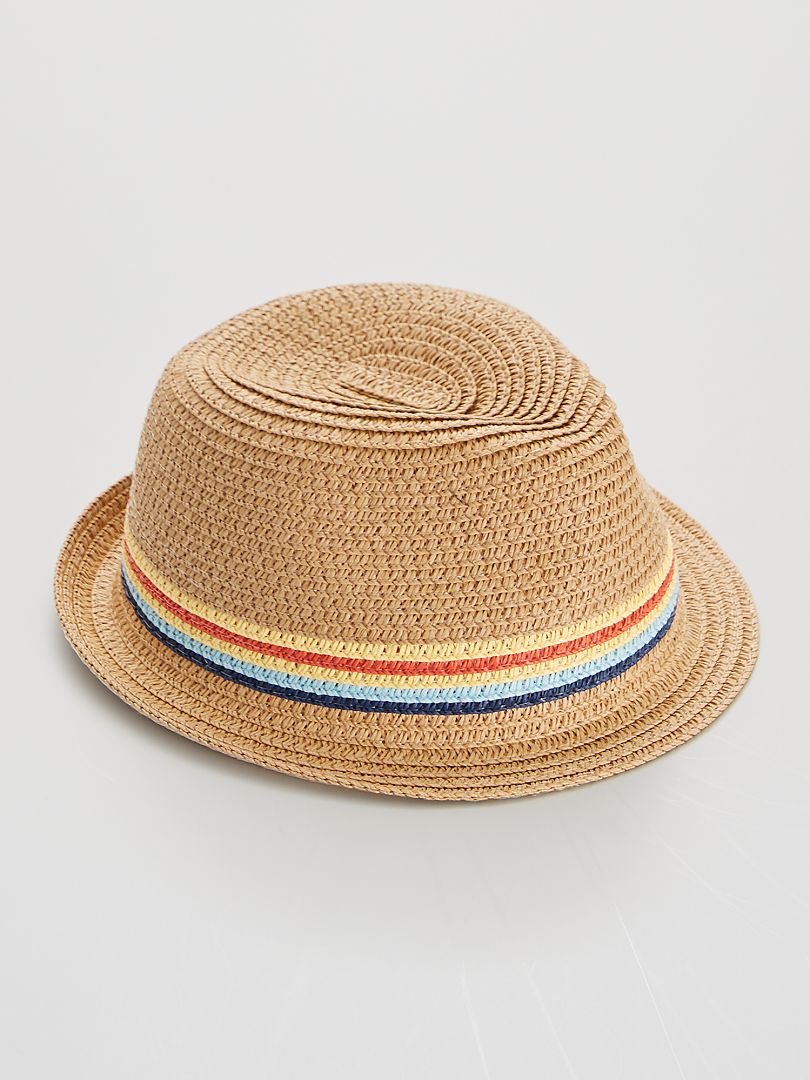 Sombrero de paja BEIGE - Kiabi
