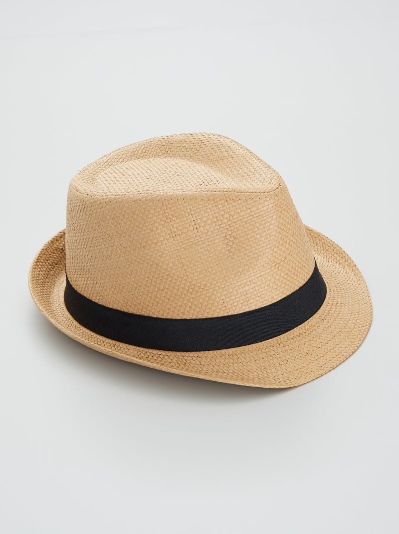Sombrero de paja BEIGE - Kiabi