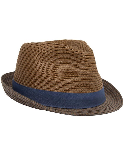 Sombrero de paja estilo trilby - Kiabi Sombrero de paja estilo trilby - Kiabi