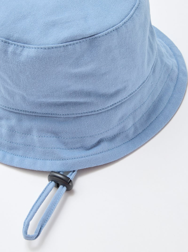 Sombrero de pescador con cordón de ajuste Azul - Kiabi