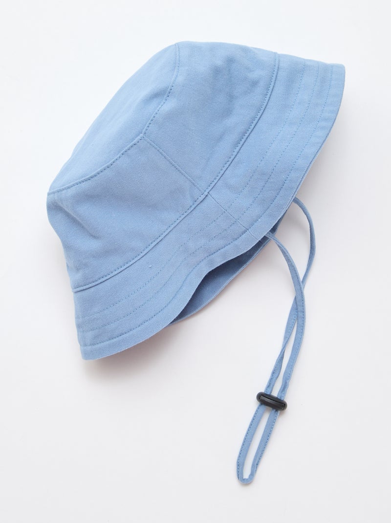 Sombrero de pescador con cordón de ajuste Azul - Kiabi