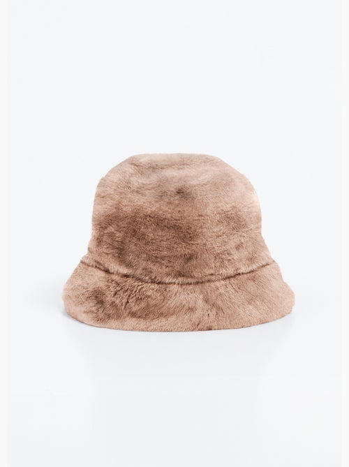 Sombrero de pescador de piel sintética - Afibel - Kiabi