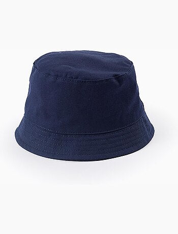 Sombrero de sarga con tiras laterales