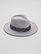     Sombrero fedora con detalle de 'escama' vista 1
