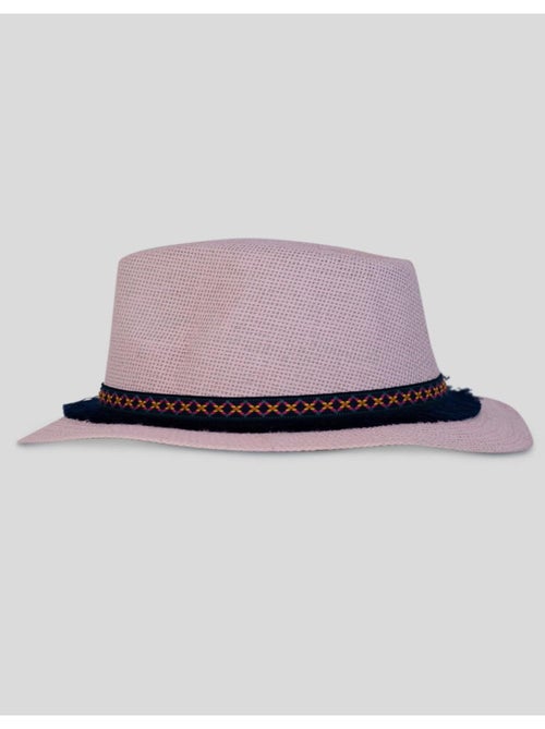 Sombrero fedora efecto paja Kebello - Kiabi Sombrero fedora efecto paja Kebello - Kiabi