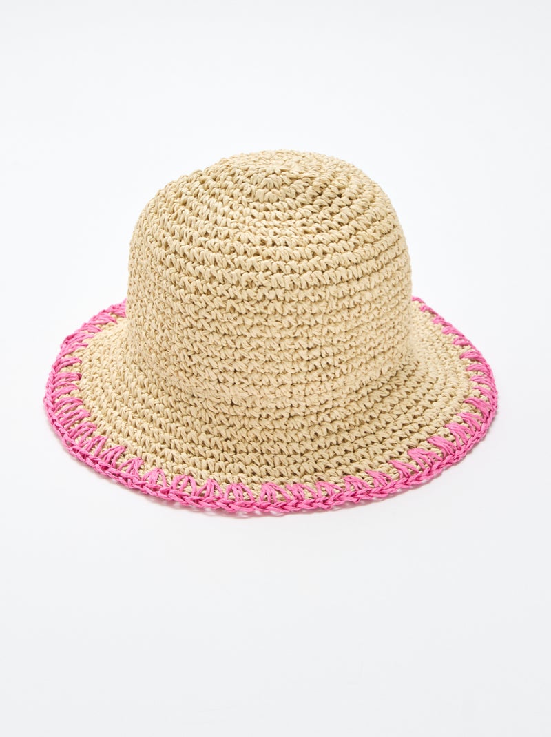 Sombrero forma campana Beige - Kiabi
