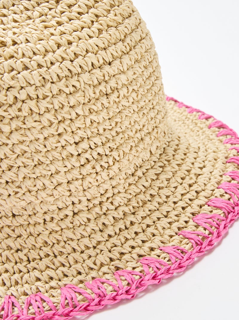 Sombrero forma campana Beige - Kiabi