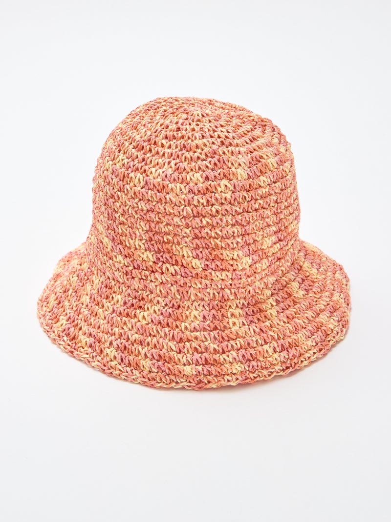 Sombrero forma campana Rosa - Kiabi
