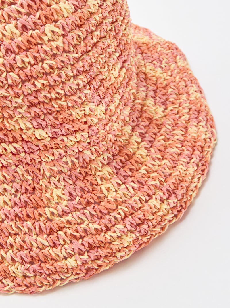 Sombrero forma campana Rosa - Kiabi
