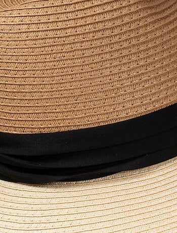 Sombrero Negro, diadema ajustable mujer Isotoner