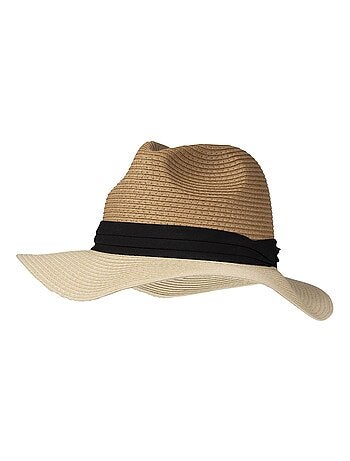 Sombrero Negro, diadema ajustable mujer Isotoner