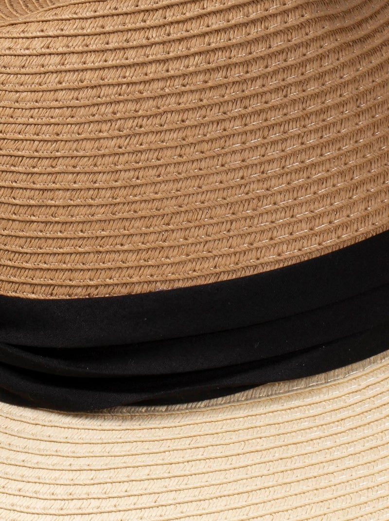 Sombrero Negro, diadema ajustable mujer Isotoner Negro - Kiabi