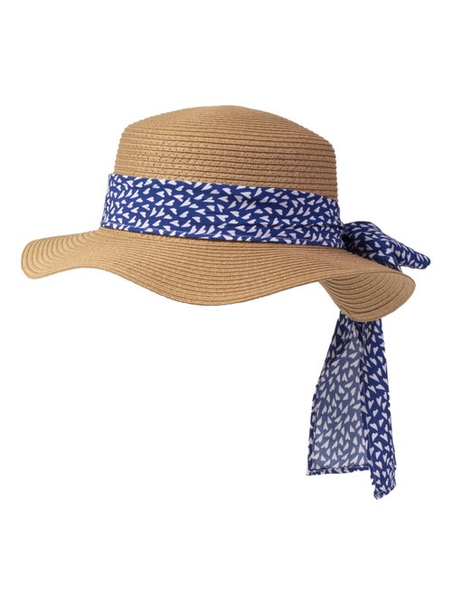 Sombrero pañuelo decorativo, ajustable alrededor de la cabeza mujer - Kiabi Sombrero pañuelo decorativo, ajustable alrededor de la cabeza mujer - Kiabi