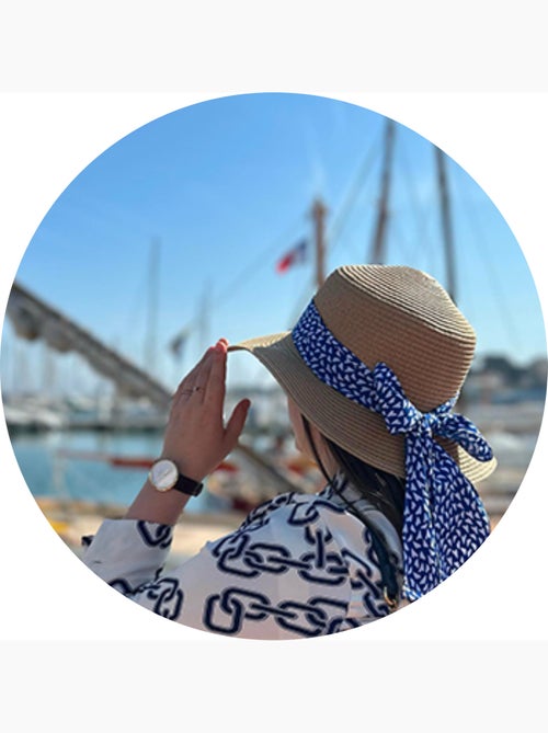 Sombrero pañuelo decorativo, ajustable alrededor de la cabeza mujer - Kiabi Sombrero pañuelo decorativo, ajustable alrededor de la cabeza mujer - Kiabi
