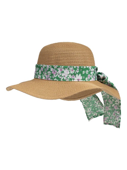 Sombrero Pañuelo decorativo, ajustable alrededor de la cabeza mujer Isotoner - Kiabi Sombrero Pañuelo decorativo, ajustable alrededor de la cabeza mujer Isotoner - Kiabi