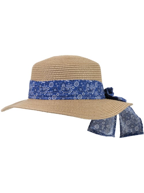 Sombrero Papel de paja 100% ligero, interior ajustable de 52 a 58 cm mujer Isotoner - Kiabi Sombrero Papel de paja 100% ligero, interior ajustable de 52 a 58 cm mujer Isotoner - Kiabi