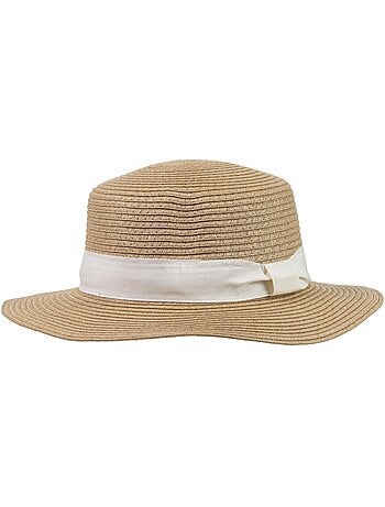 Sombrero Beige, diadema ajustable mujer Isotoner