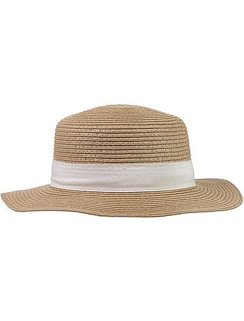 Sombrero Beige, diadema ajustable mujer Isotoner