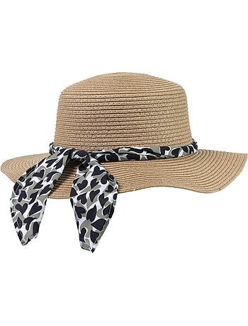 Sombrero pañuelo decorativo, ajustable alrededor de la cabeza mujer isotoner