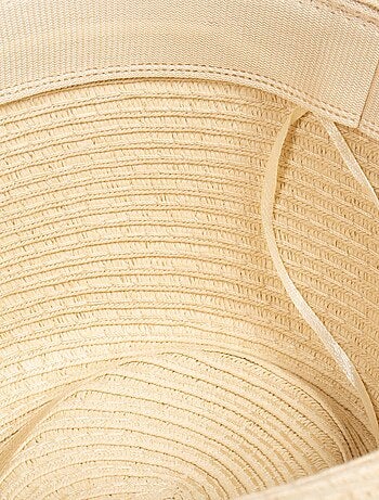 Sombrero trilby, diadema ajustable mujer Isotoner