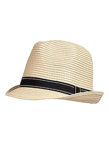 Sombrero trilby, diadema ajustable mujer Isotoner