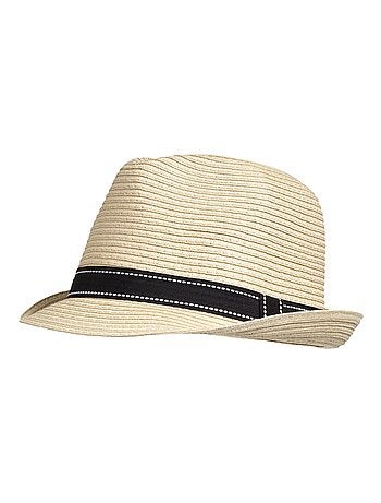 Sombrero trilby, diadema ajustable mujer Isotoner