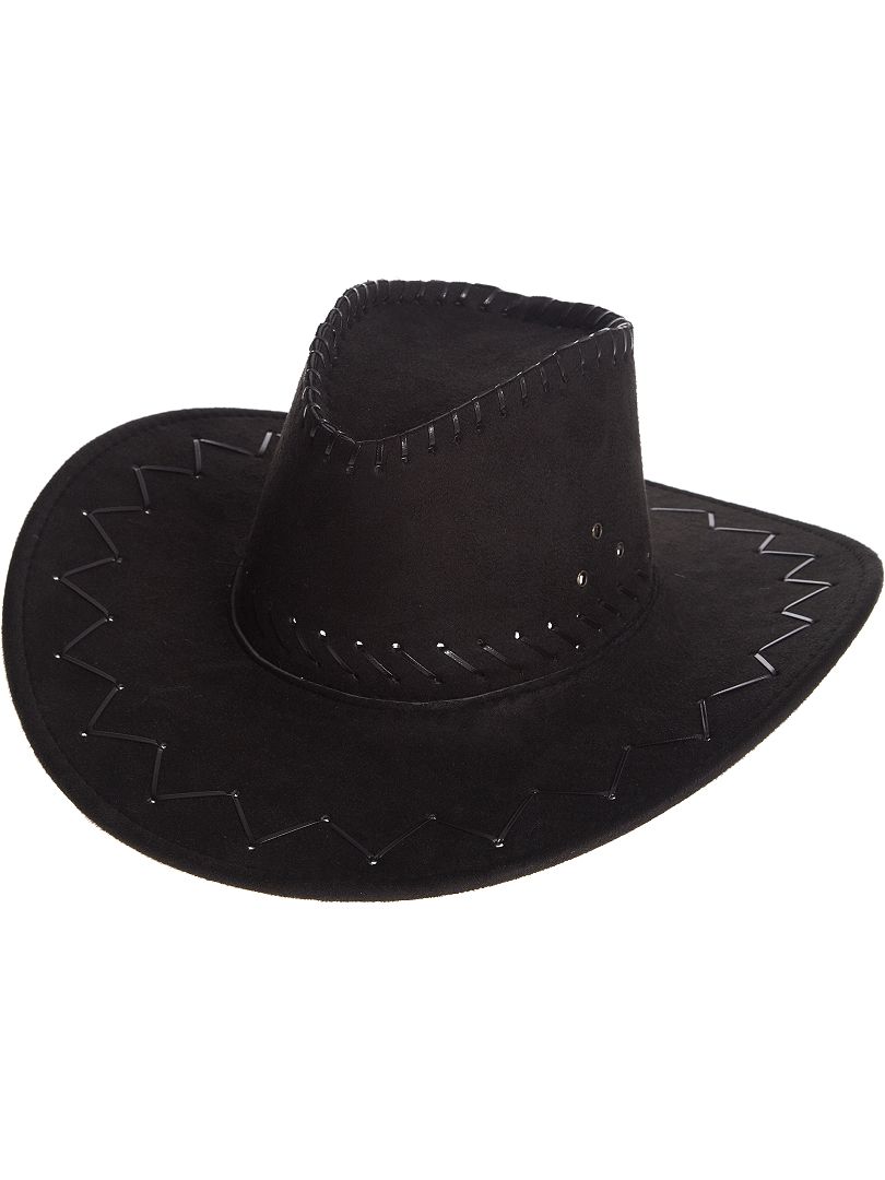 Sombrero vaquero negro - Kiabi