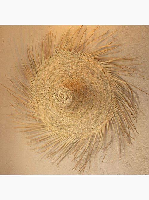 Sombrero xxl de paja natural - Kiabi Sombrero xxl de paja natural - Kiabi