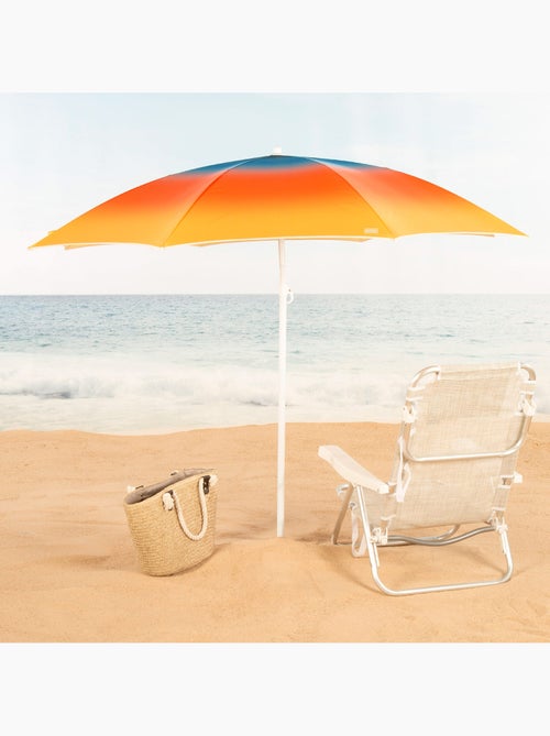 Sombrilla de playa 8 varillas 180 cm inclinable aktive - Kiabi