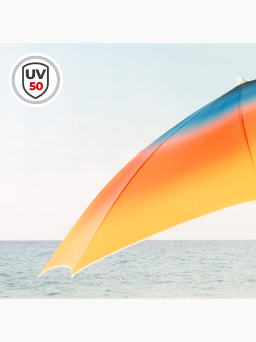 Sombrilla de playa 8 varillas 180 cm inclinable aktive - Kiabi