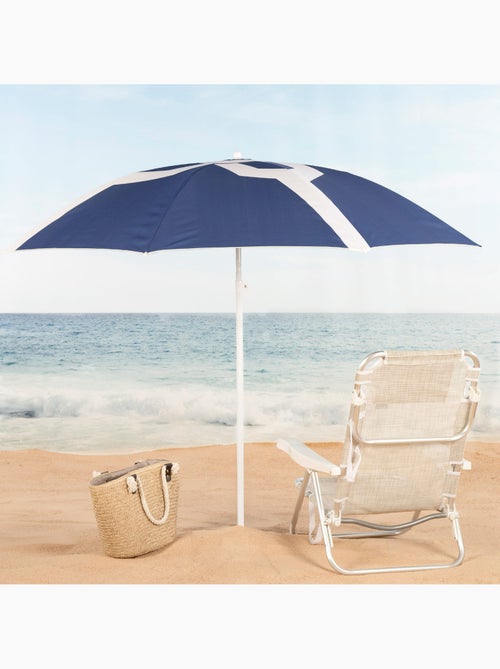 Sombrilla de playa 8 varillas 200 cm inclinable aktive - Kiabi