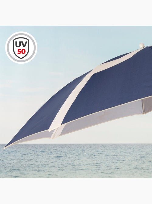 Sombrilla de playa 8 varillas 200 cm inclinable aktive - Kiabi