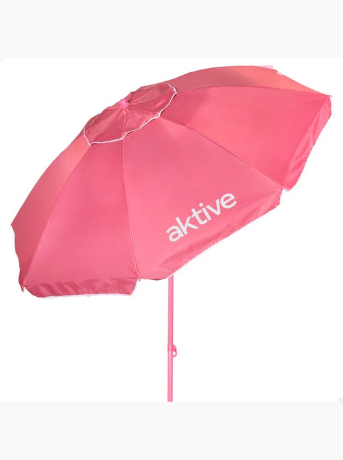 Sombrilla de playa inclinable 220 cm con protección uv50 aktive - Kiabi