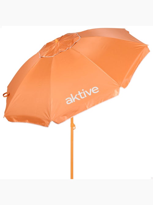 Sombrilla de playa inclinable con protección uv50 d220 cm aktive - Kiabi