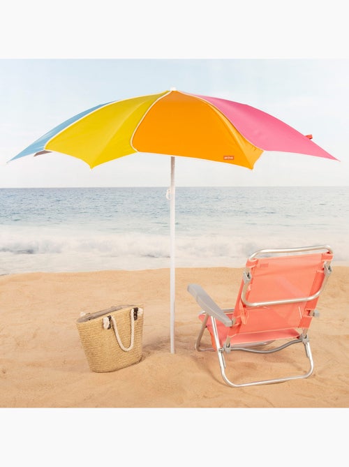 Sombrilla de playa inclinable d200 con protección uv50 aktive - Kiabi