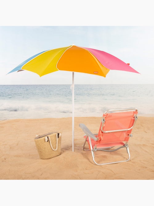 Sombrilla de playa inclinable y protección uv50 180 cm aktive - Kiabi