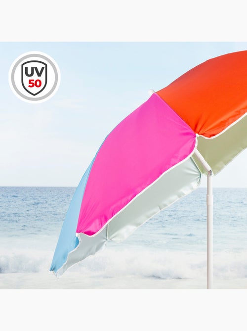 Sombrilla playa 8 varillas 180 cm aktive - Kiabi