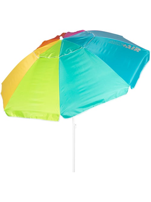 Sombrilla playa antiviento 8 varillas 240 cm aktive - Kiabi