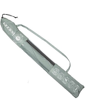 Sombrillas de playa hawaianas, Arco de 180 cm - Anti-UV UPF 50+ - Estructura cortaviento