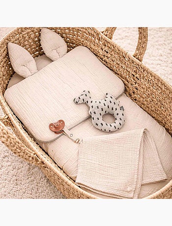 Sonajero bebé algodón orgánico - SEVIRA KIDS