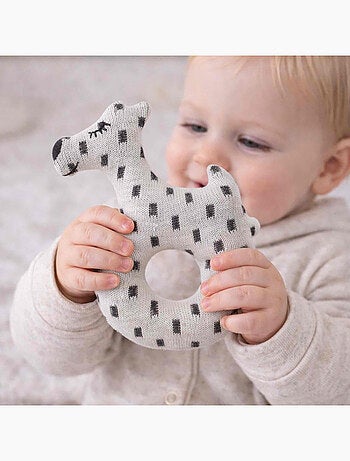 Sonajero bebé algodón orgánico | SEVIRA KIDS