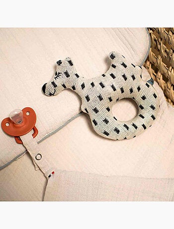 Sonajero bebé algodón orgánico | SEVIRA KIDS